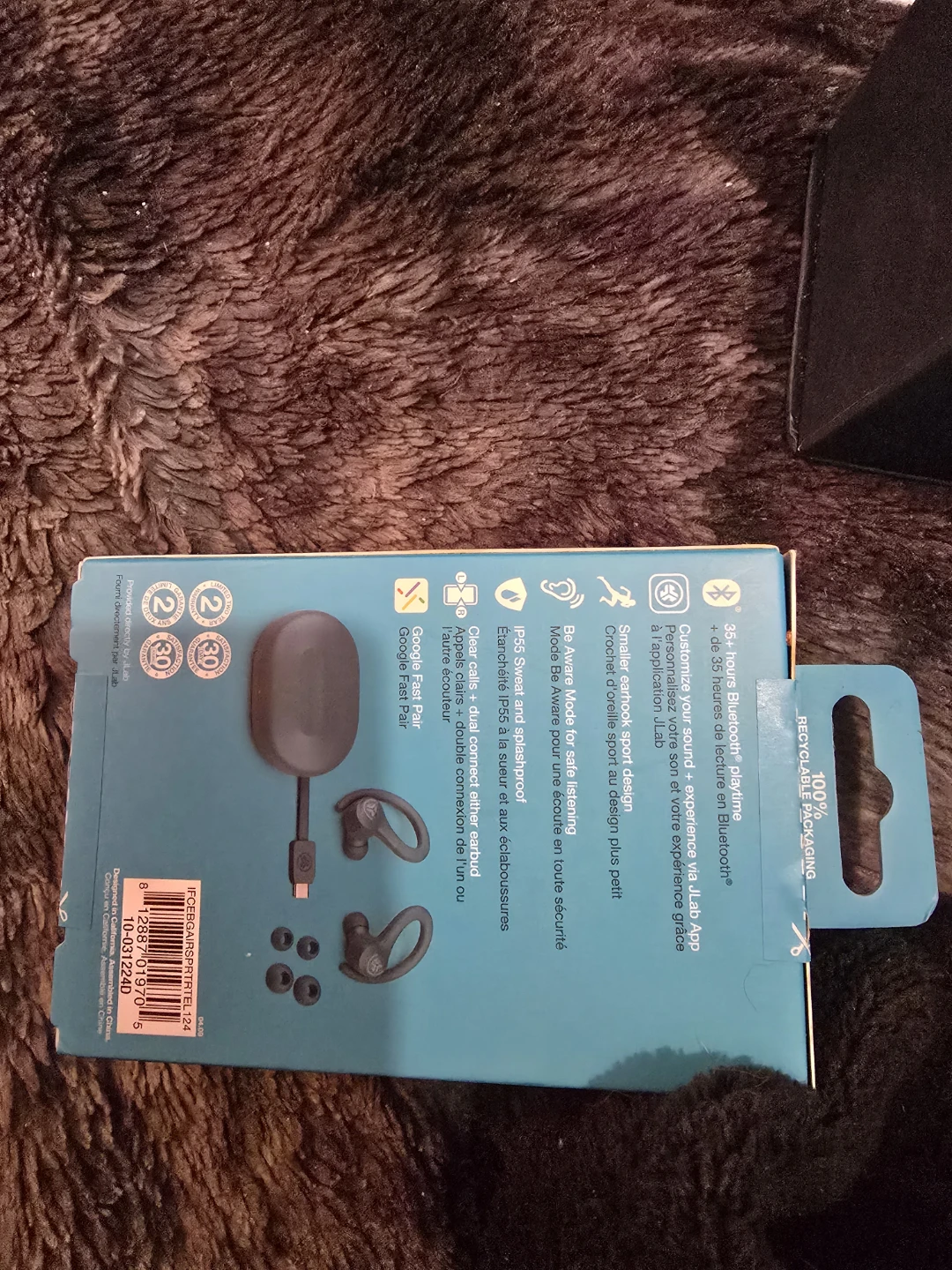 JLab GO Air Sport True Wireless Earbuds - Teal - photo 2