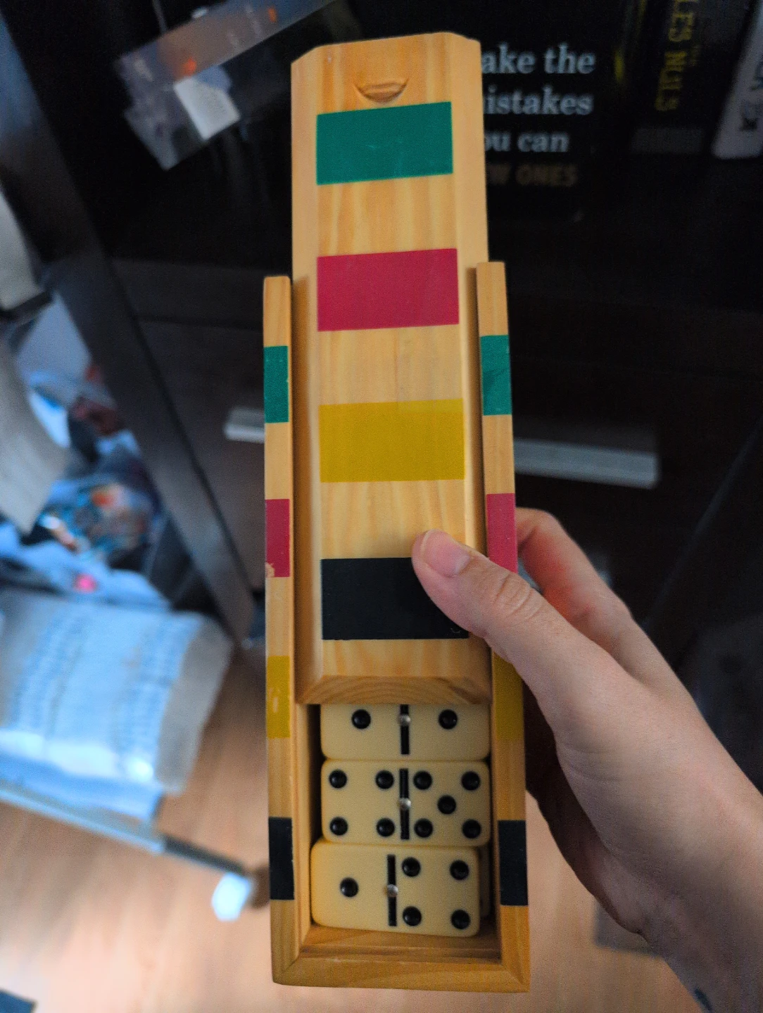 Wooden Dominoes Set