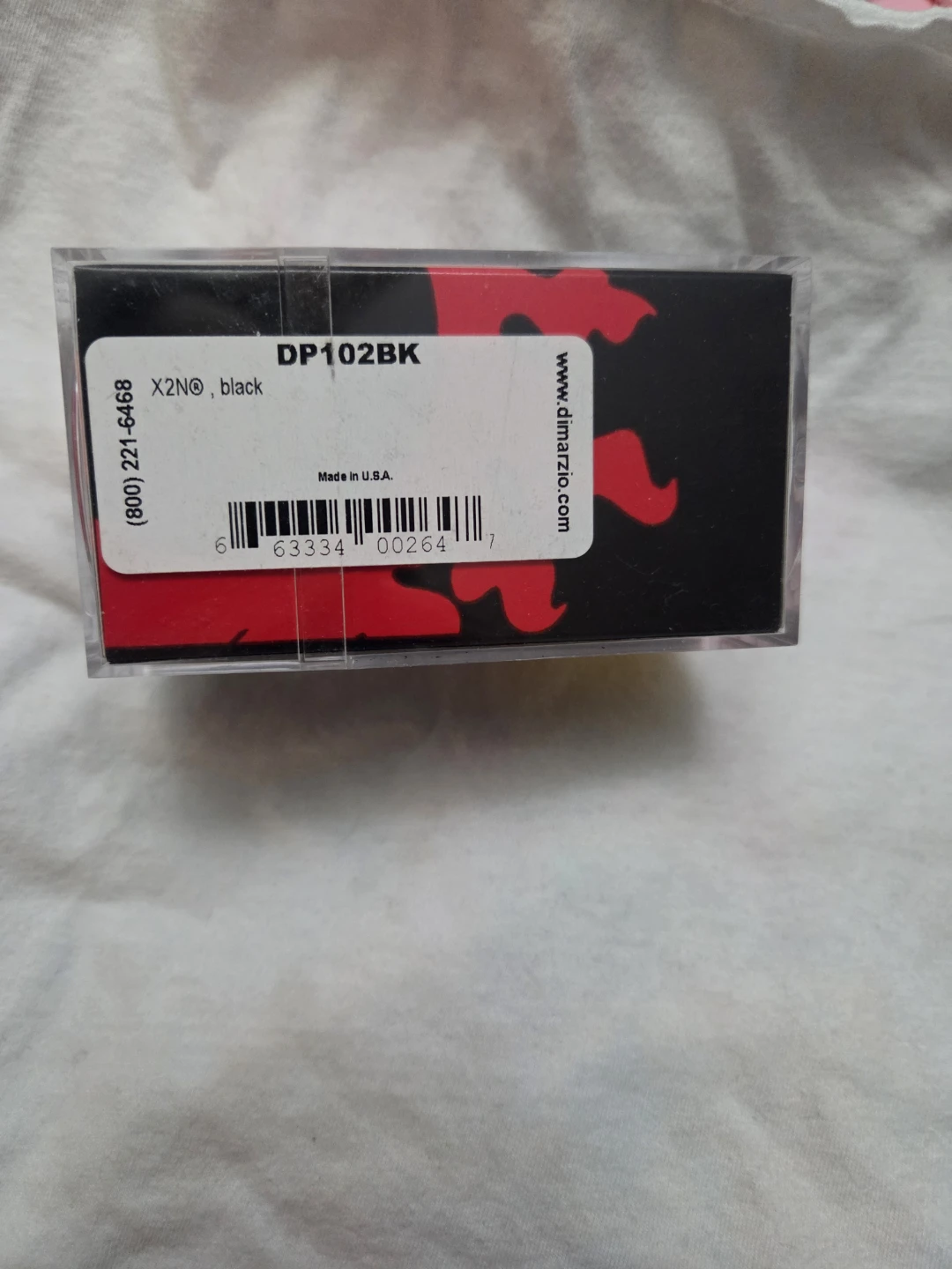 DiMarzio DP102BK X2N Humbucker Pickup - Black, F-Spaced - photo 2
