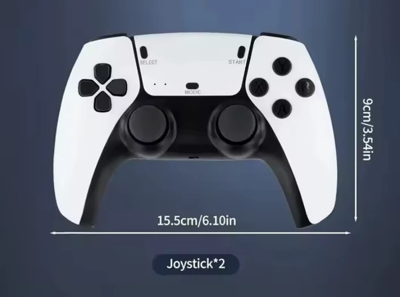 2 White Gaming Controller
