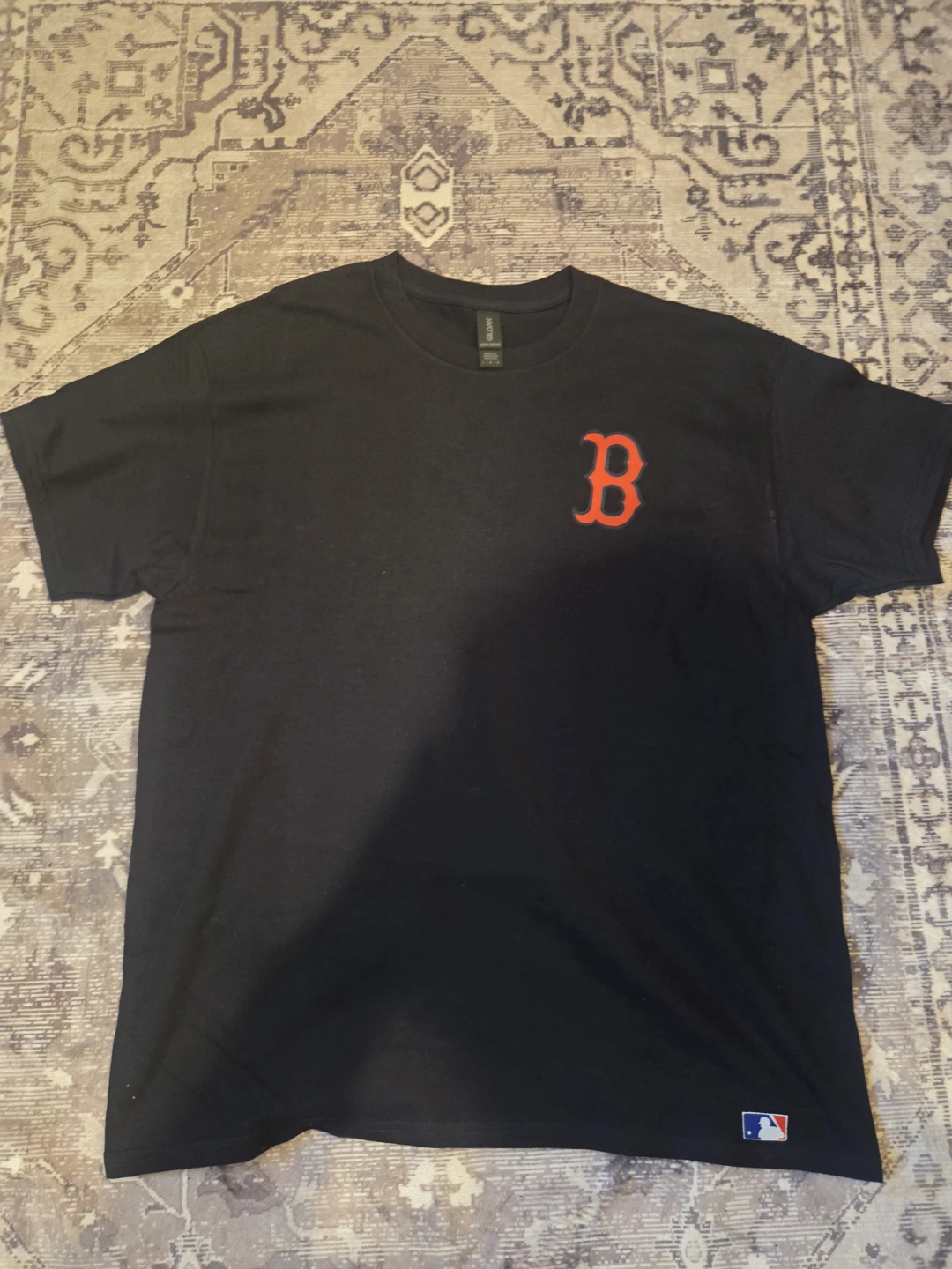 Gildan Boston Red Sox Black T-Shirt Size S