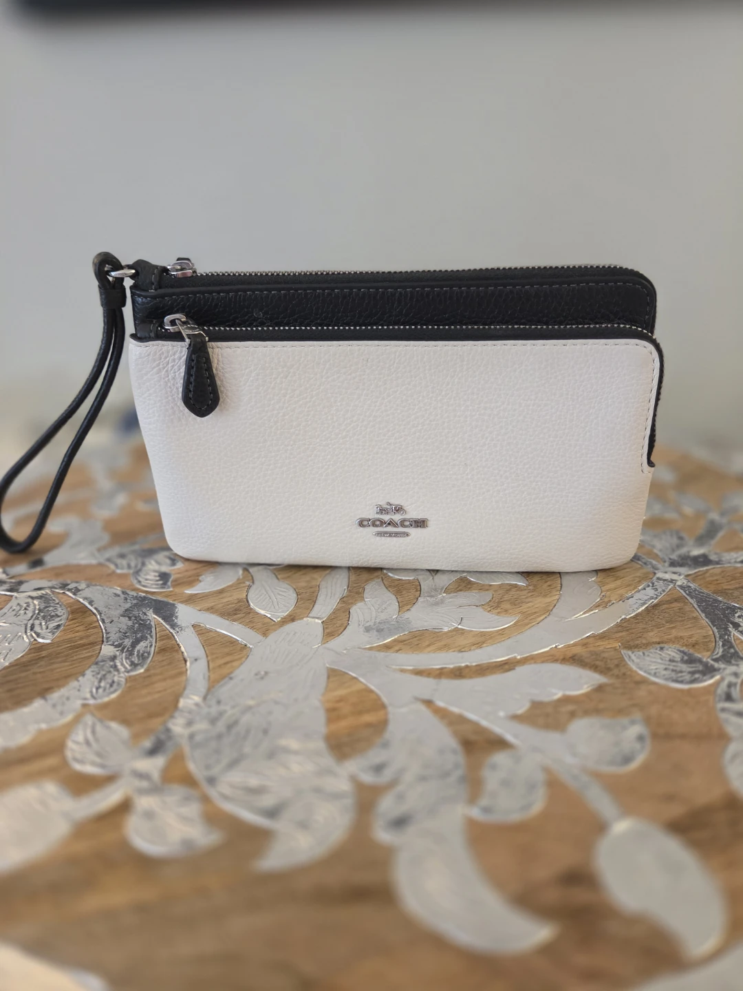 COACH Double Zip Wallet