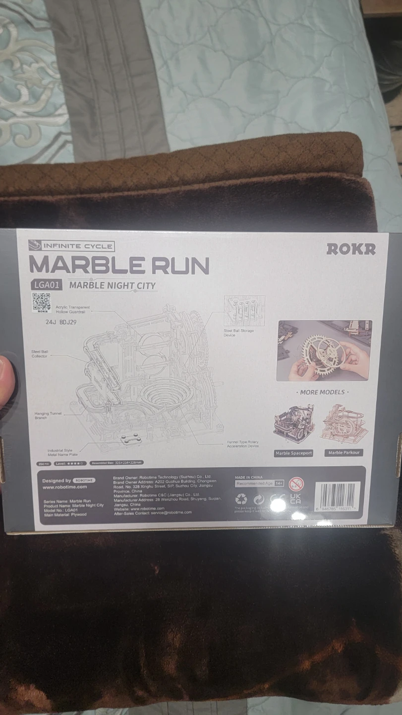 ROKR Marble Run - Spaceport, Night City, Link Pack - photo 2