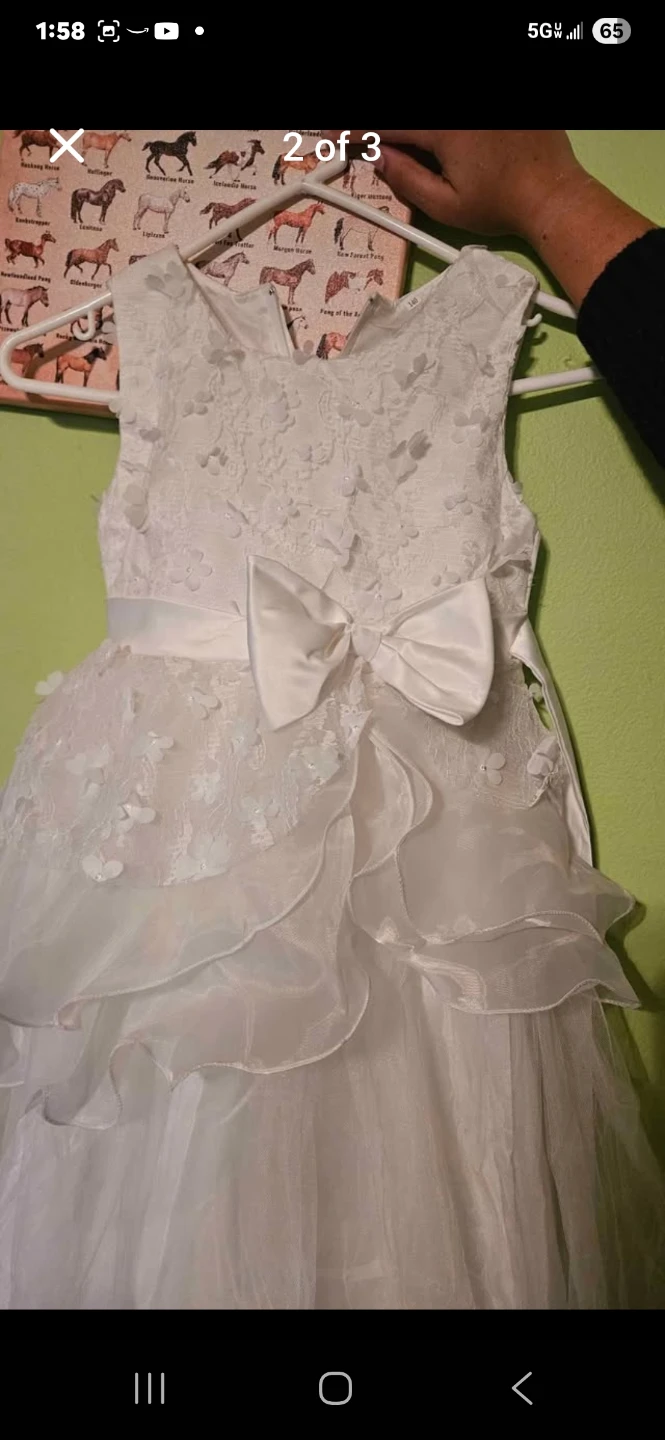 Girls communion dress - photo 2
