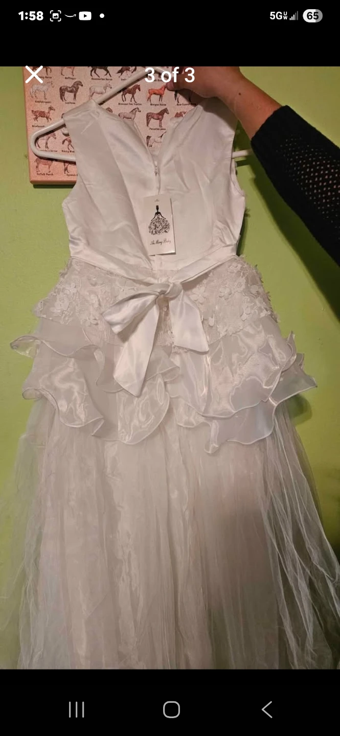Girls communion dress - photo 3