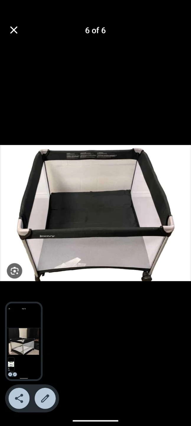 Joovy Room2 Largest Playard Portable Playpen - photo 5