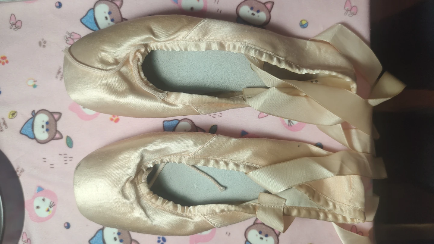 Chacott Pointe Shoes - Size 22 1/2 - photo 2