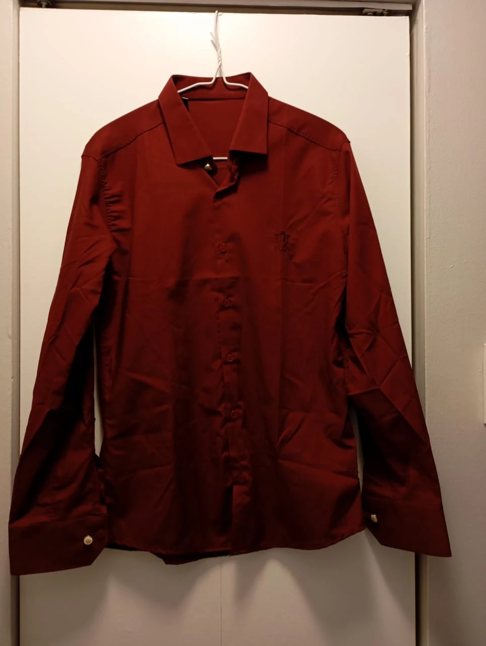 Burgundy Dress Shirt