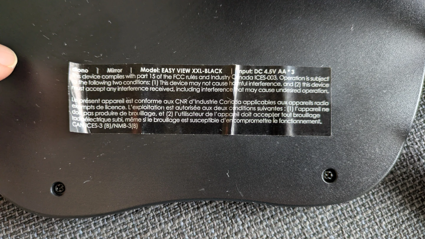Diono Easy View XXL Black Car Mirror - photo 4