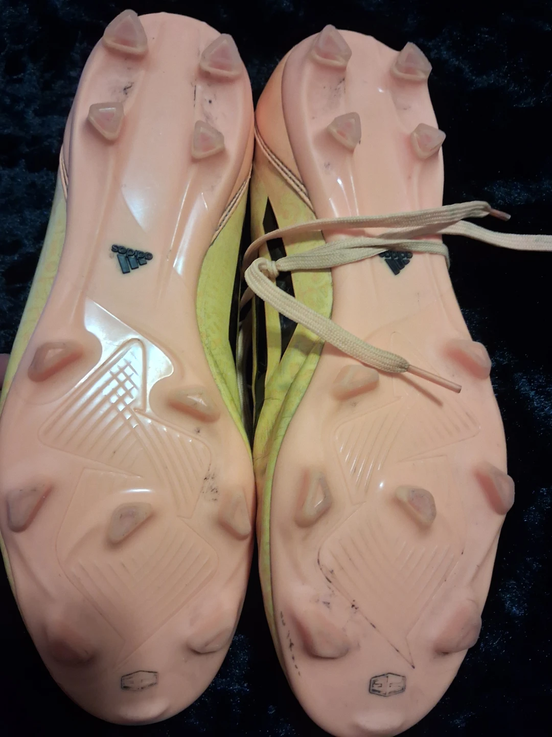Adidas F10 Soccer Cleats Yellow/Orange Size Us 11½ - photo 3