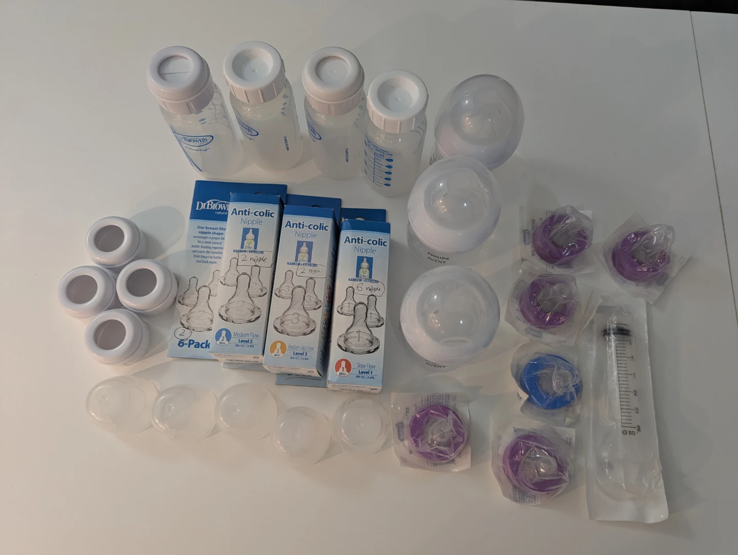Dr. Brown's + Avent Baby Bottles & Nipples