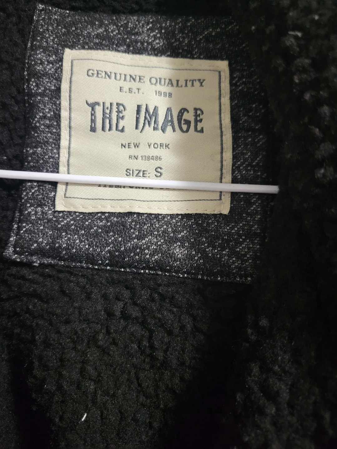 The Image Grey Sherpa-Lined Zip Hoodie - Size S - photo 4