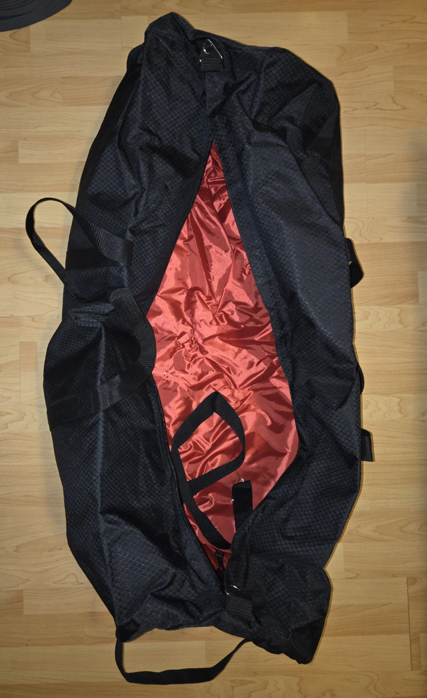 Large Black Duffel Bag