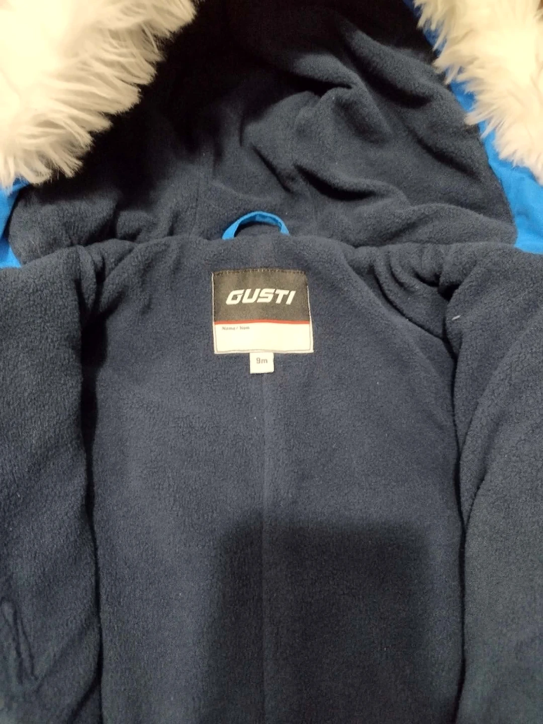 Gusti Blue Child Snowsuit - Size 9M - photo 2
