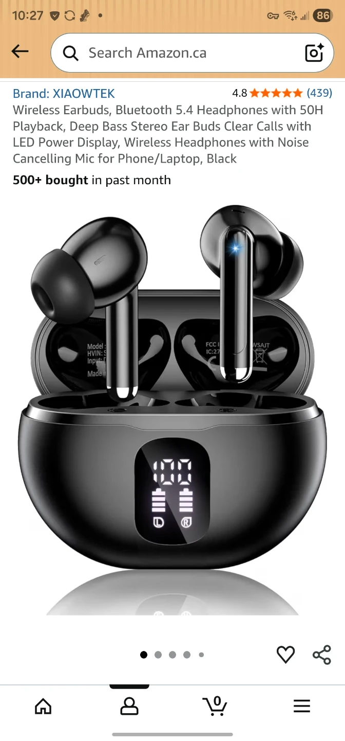 Wireless Stereo Earbuds