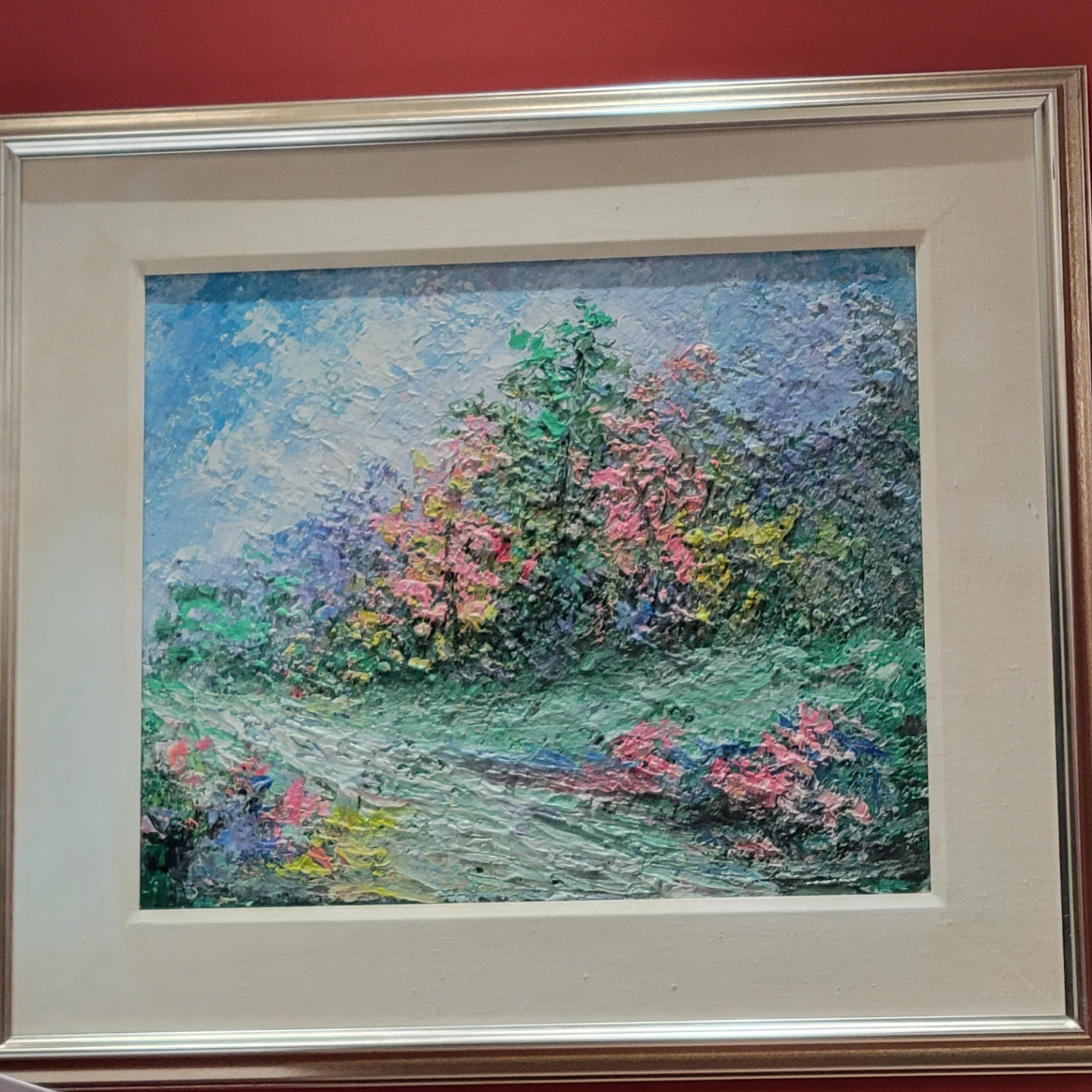 Original Vintage Floral painting