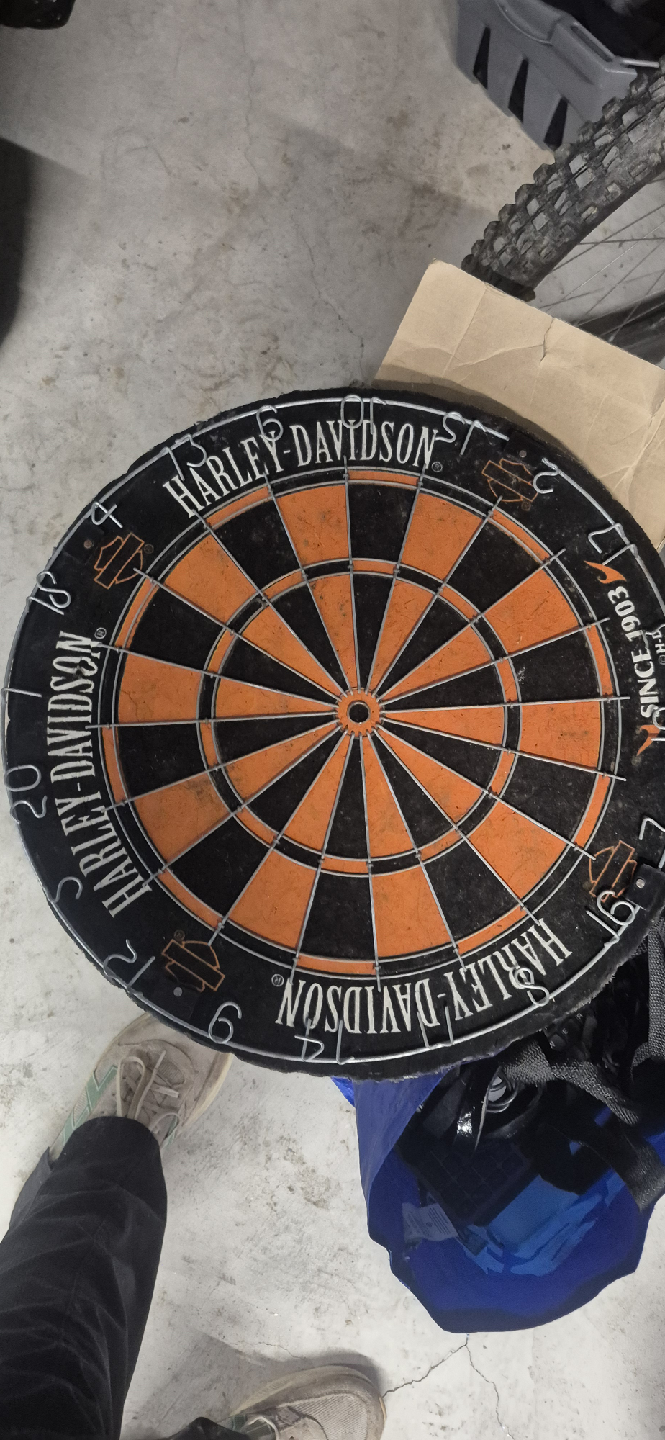 CAN DELIVER Harley-Davidson Dartboard