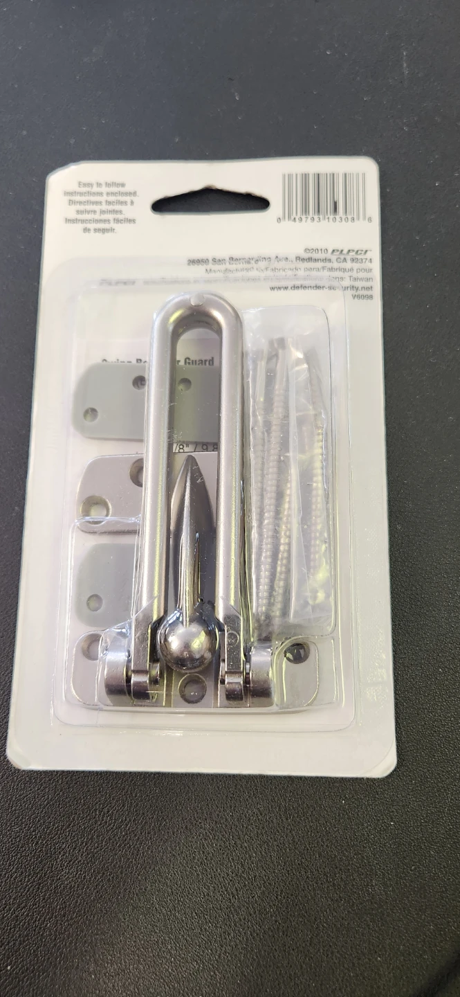 Defender Security U-10308 Swing Bar Lock