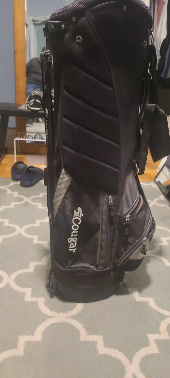Cougar Golf Stand Bag - Black