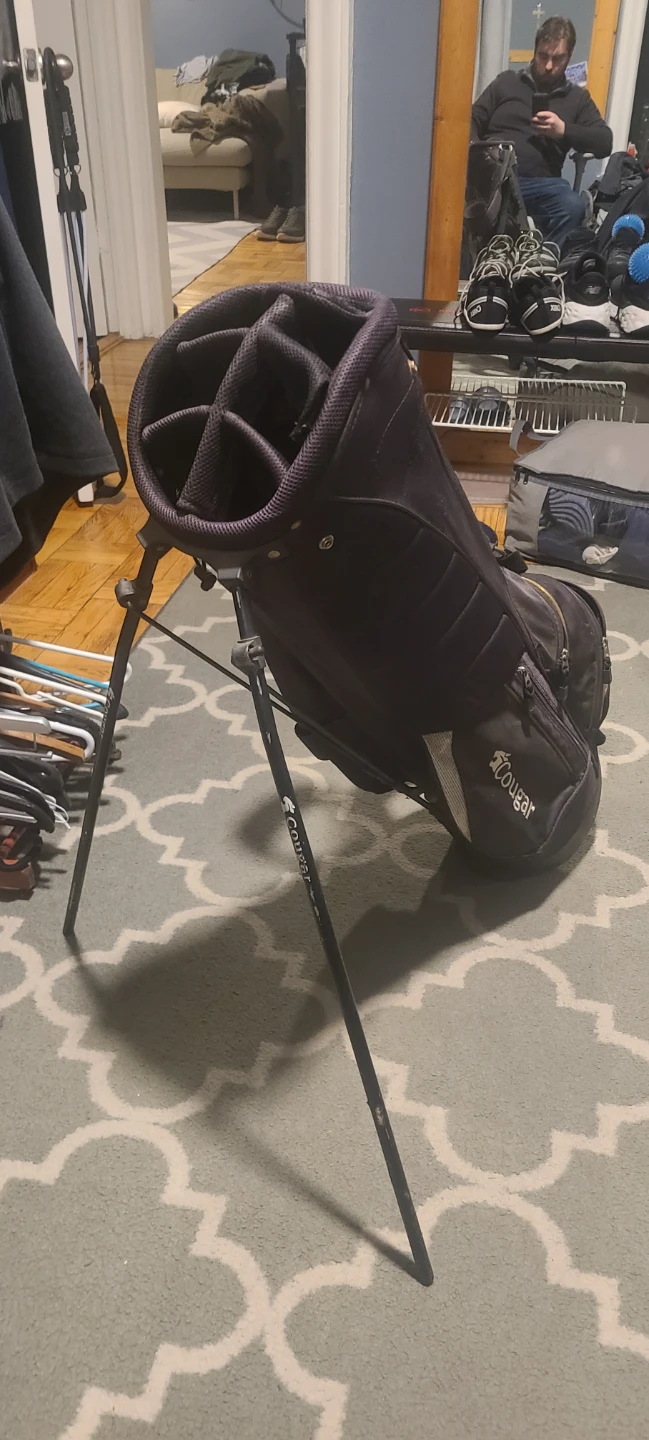 Cougar Golf Stand Bag - Black - photo 2