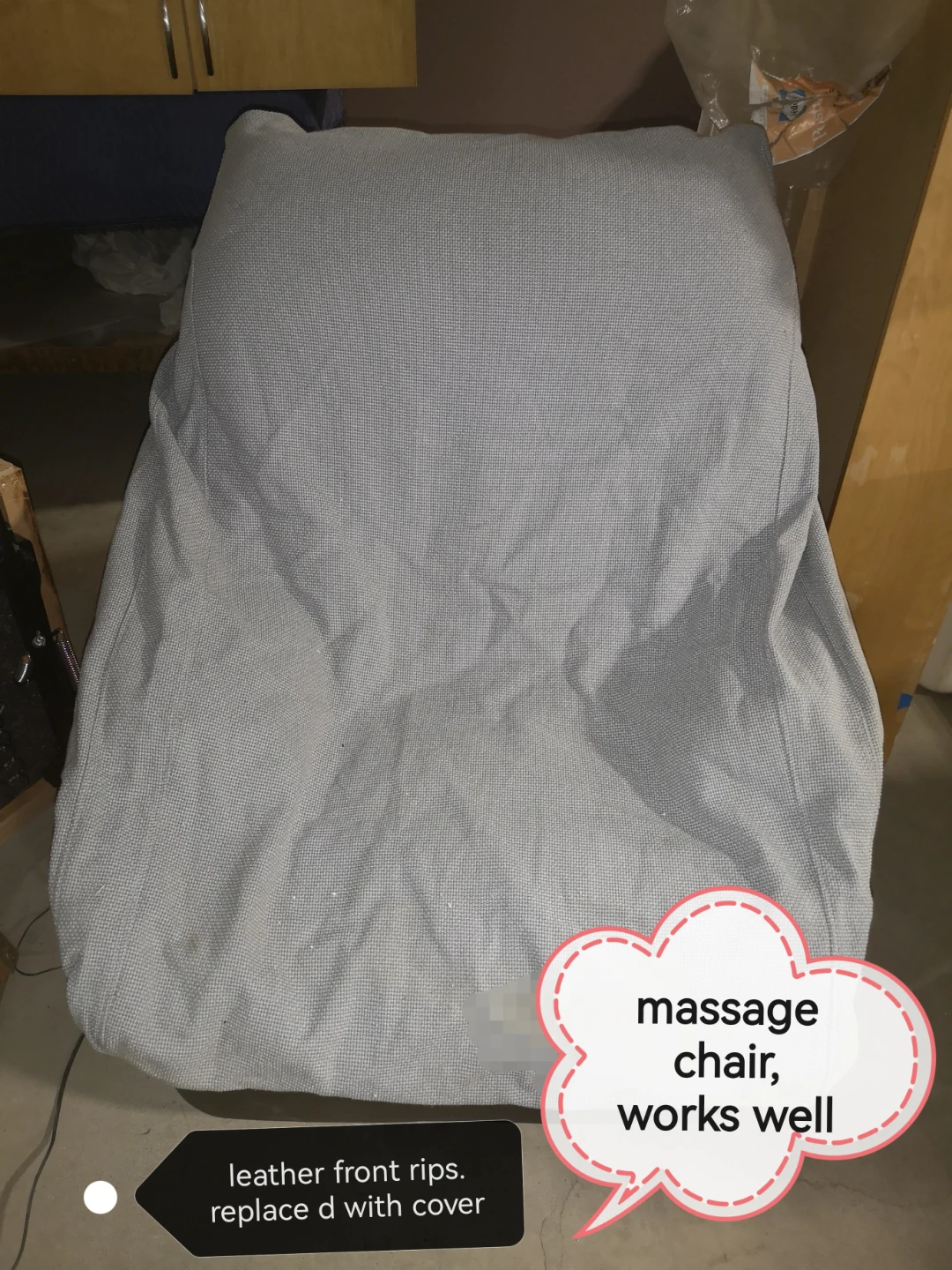 Leather Massage Chair with Remote - photo 2