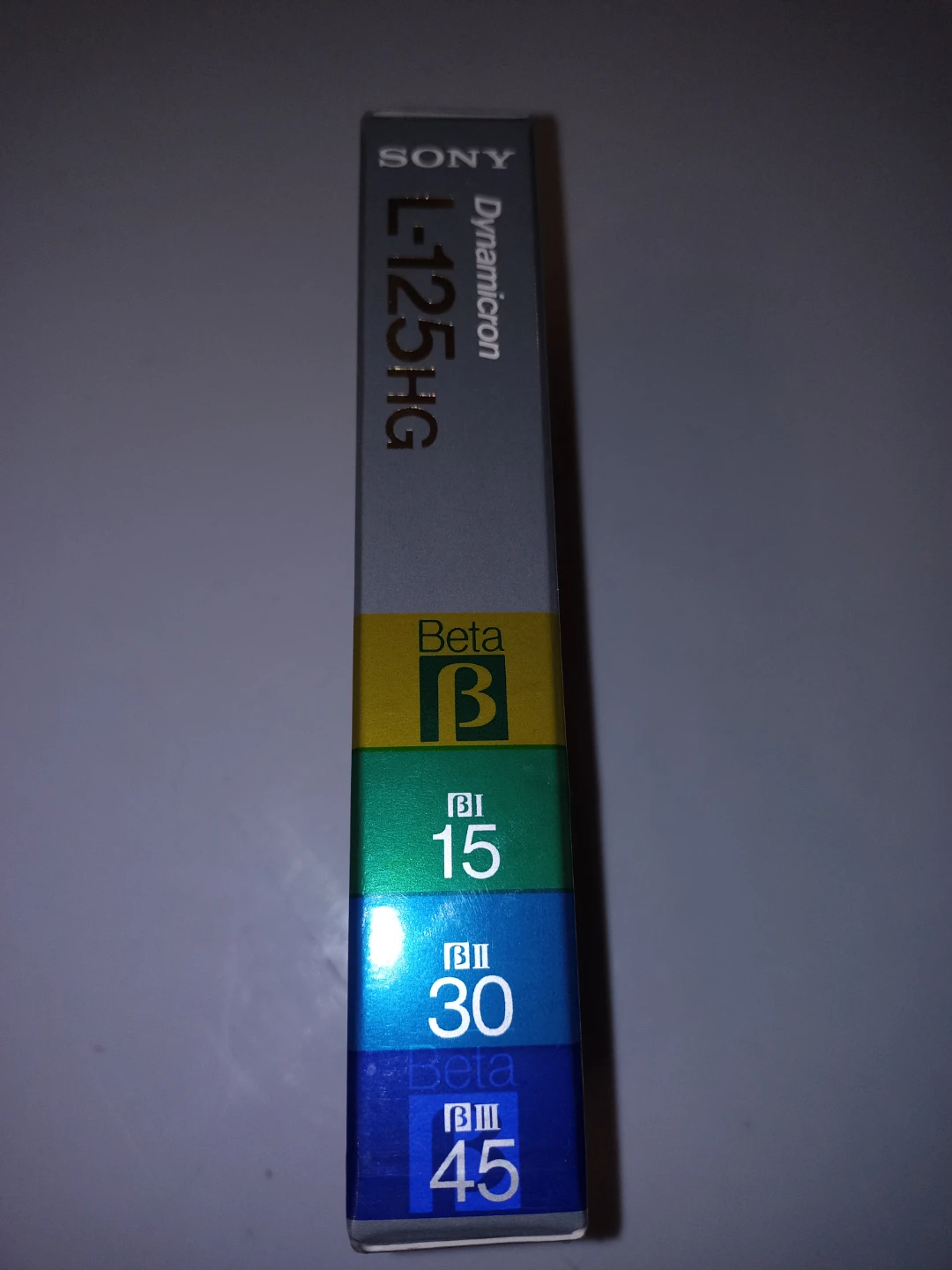 Sony Beta Dynamicron L-125 HG Video Cassette - New! - photo 3