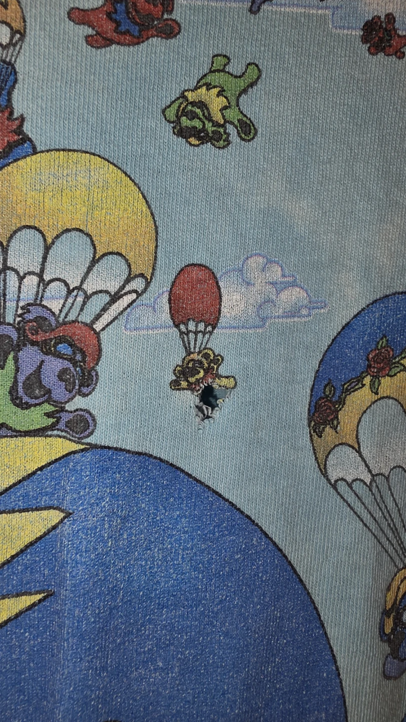 Liquid Blue Grateful Dead Dancing Bears T-Shirt - photo 4