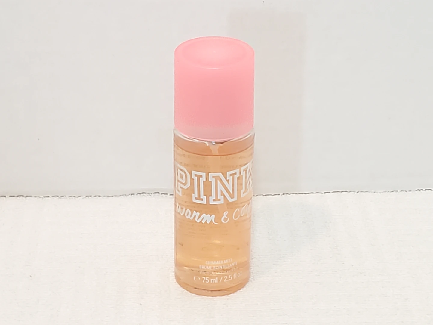 Victoria's Secret PINK Warm & Cozy Shimmer Mist 2.5 oz Bottle