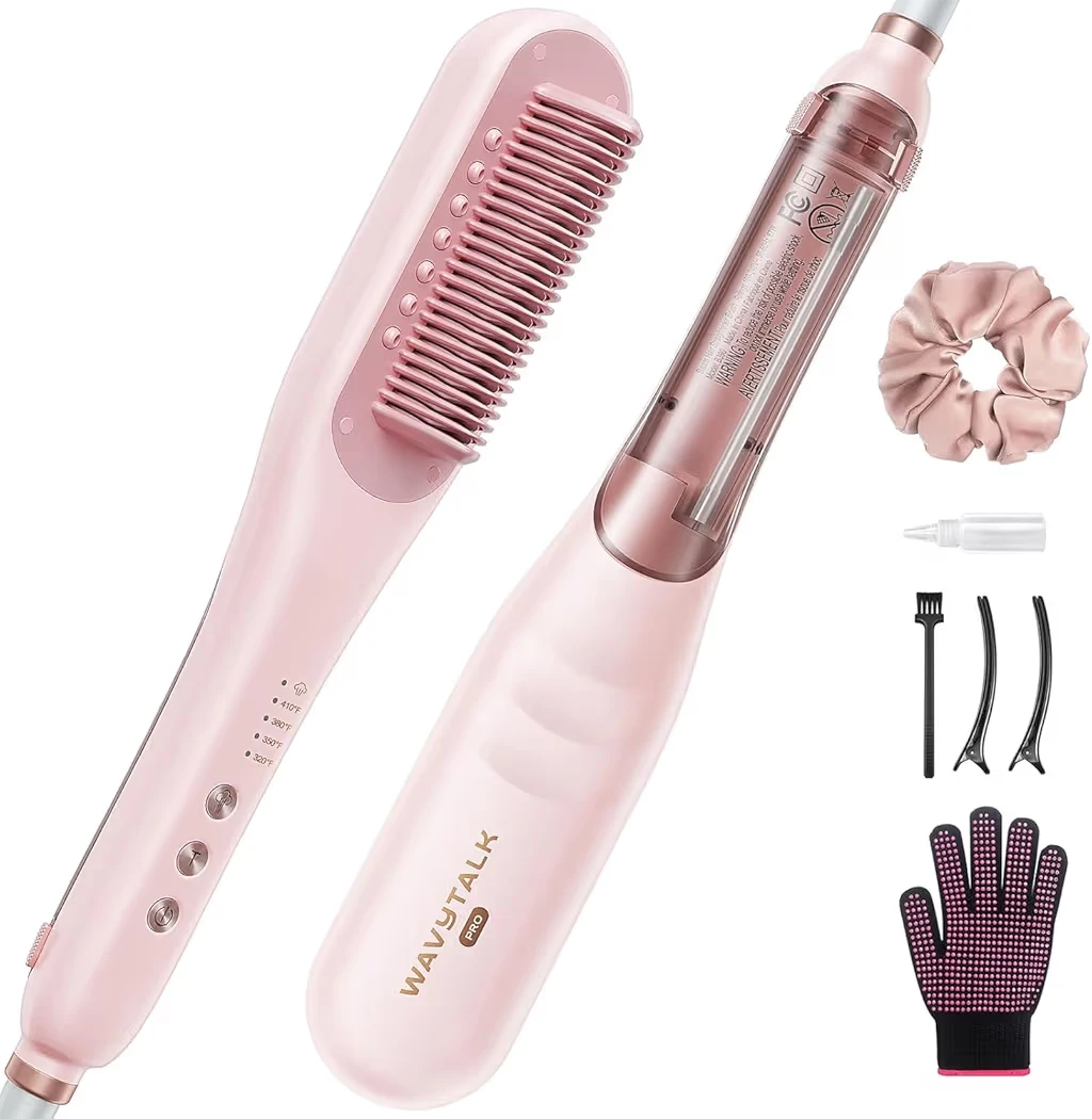 WavyTalk Steamline Pro Heated Comb Straightener