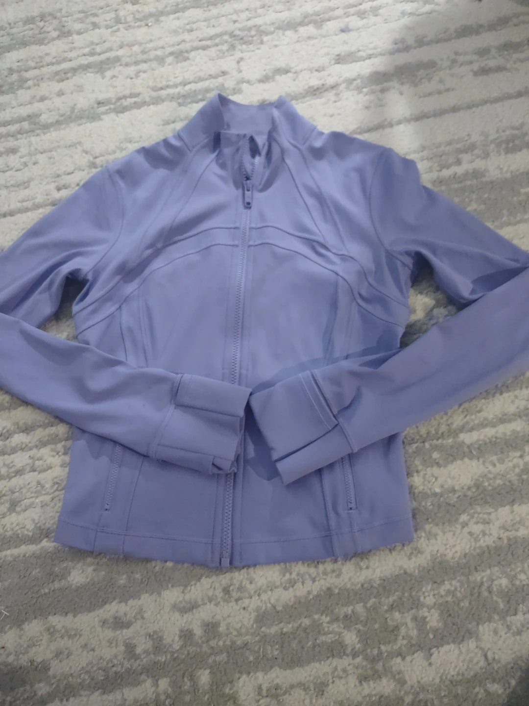 Lululemon Cropped Define Jacket Size 8 - Lavender