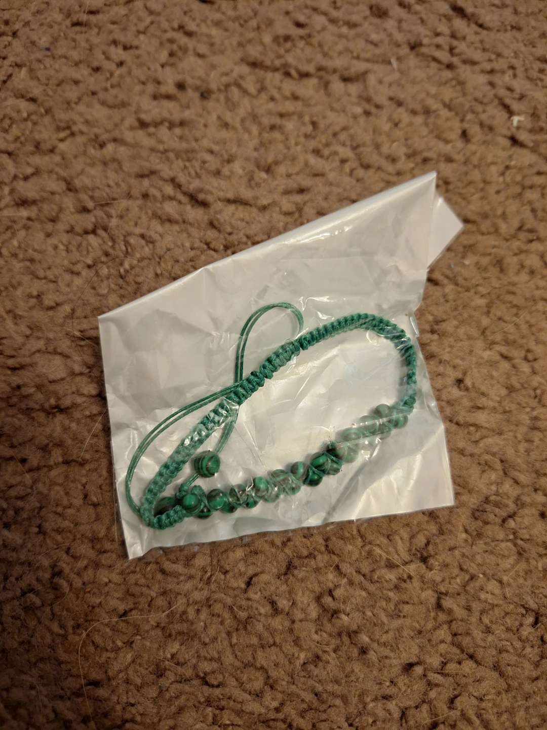 Green Beaded Bracelet