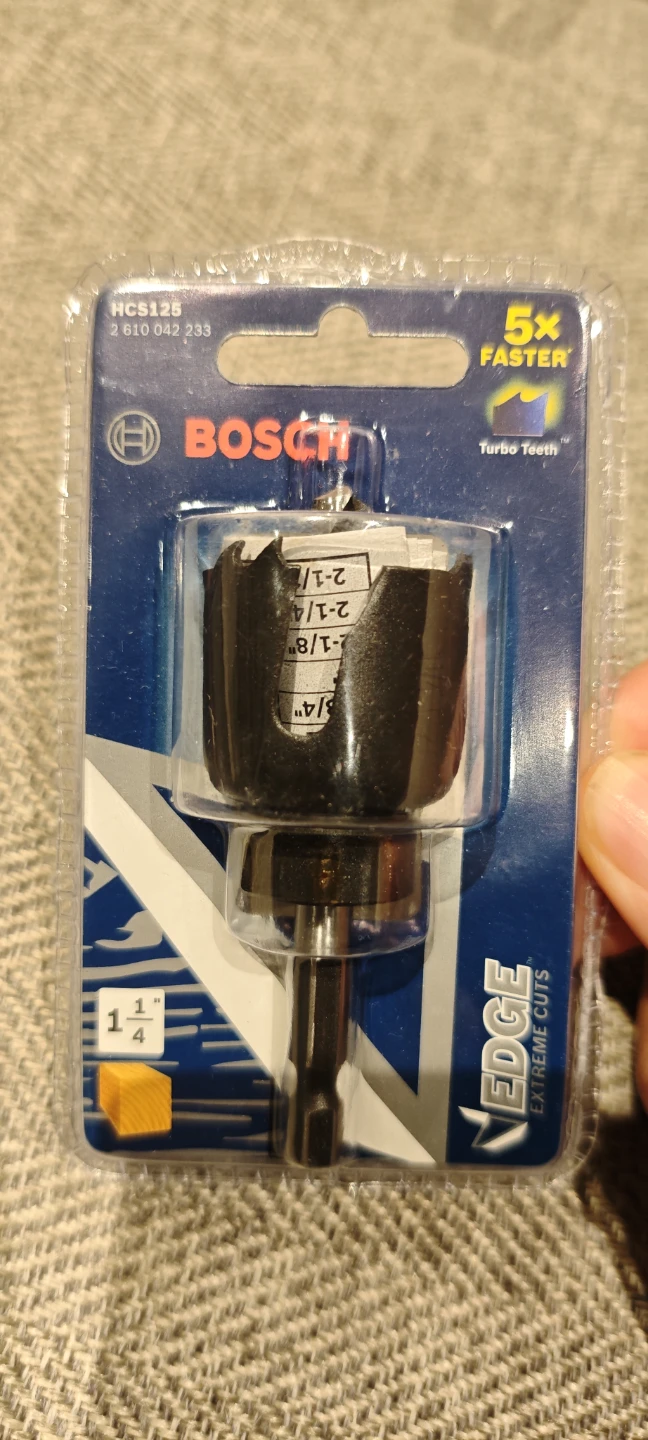 Bosch 1-1/4" Hole Saw - New in Package