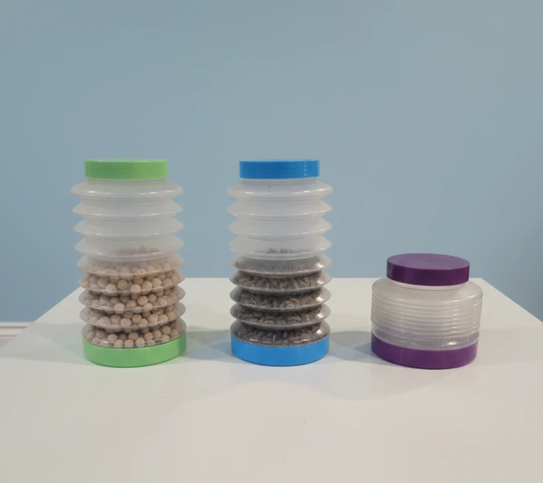 Vintage Expandable Plastic Candy Dispenser