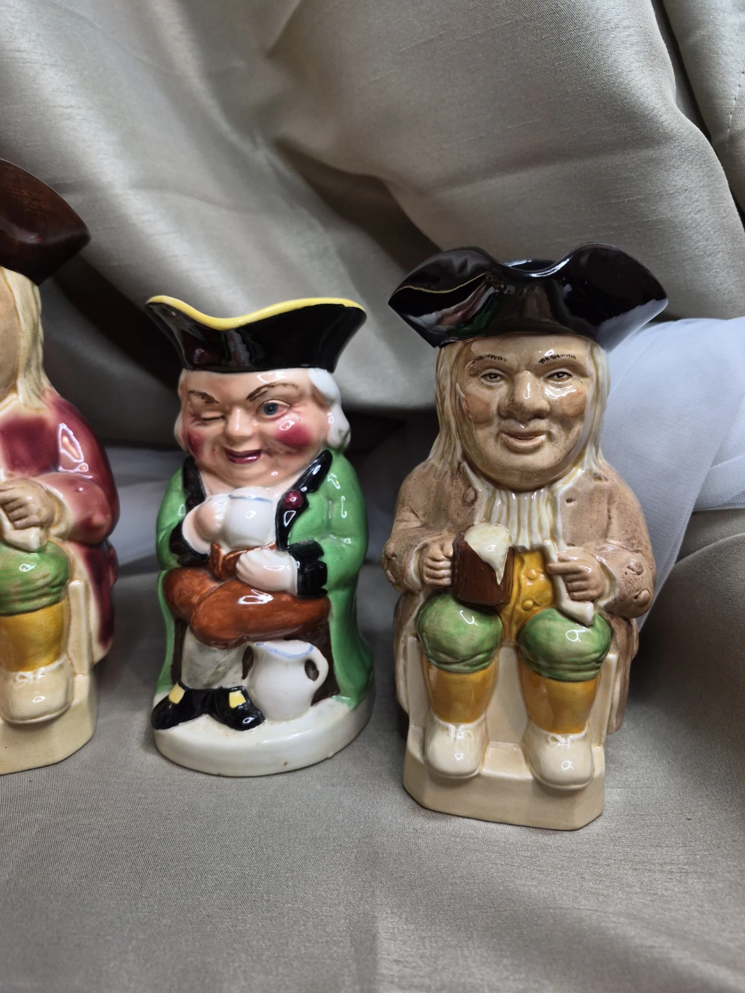 Lot of 4 Vintage Toby Mugs - photo 3
