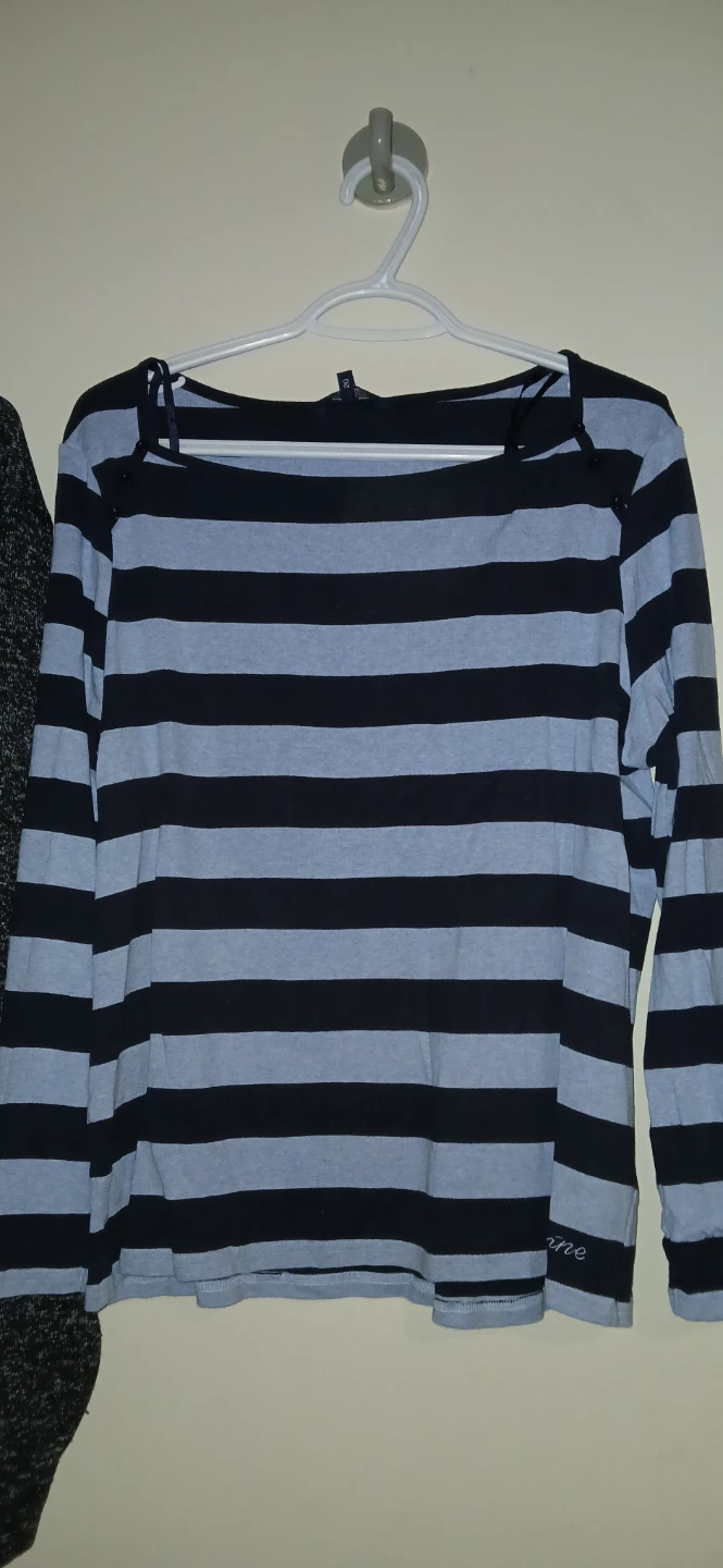 Maine New England Striped Long Sleeve - Size 20