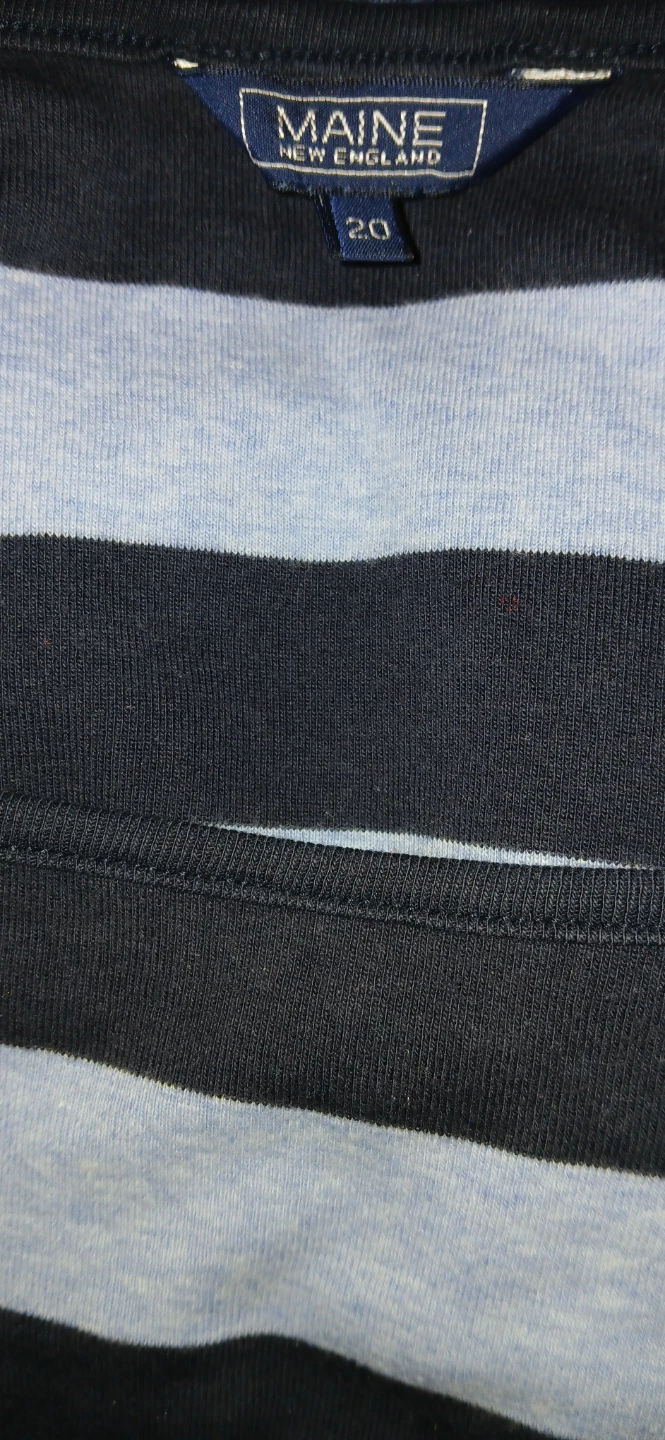 Maine New England Striped Long Sleeve - Size 20 - photo 3