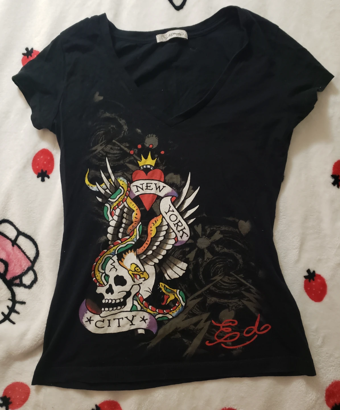 Ed Hardy Skull Graphic tee
