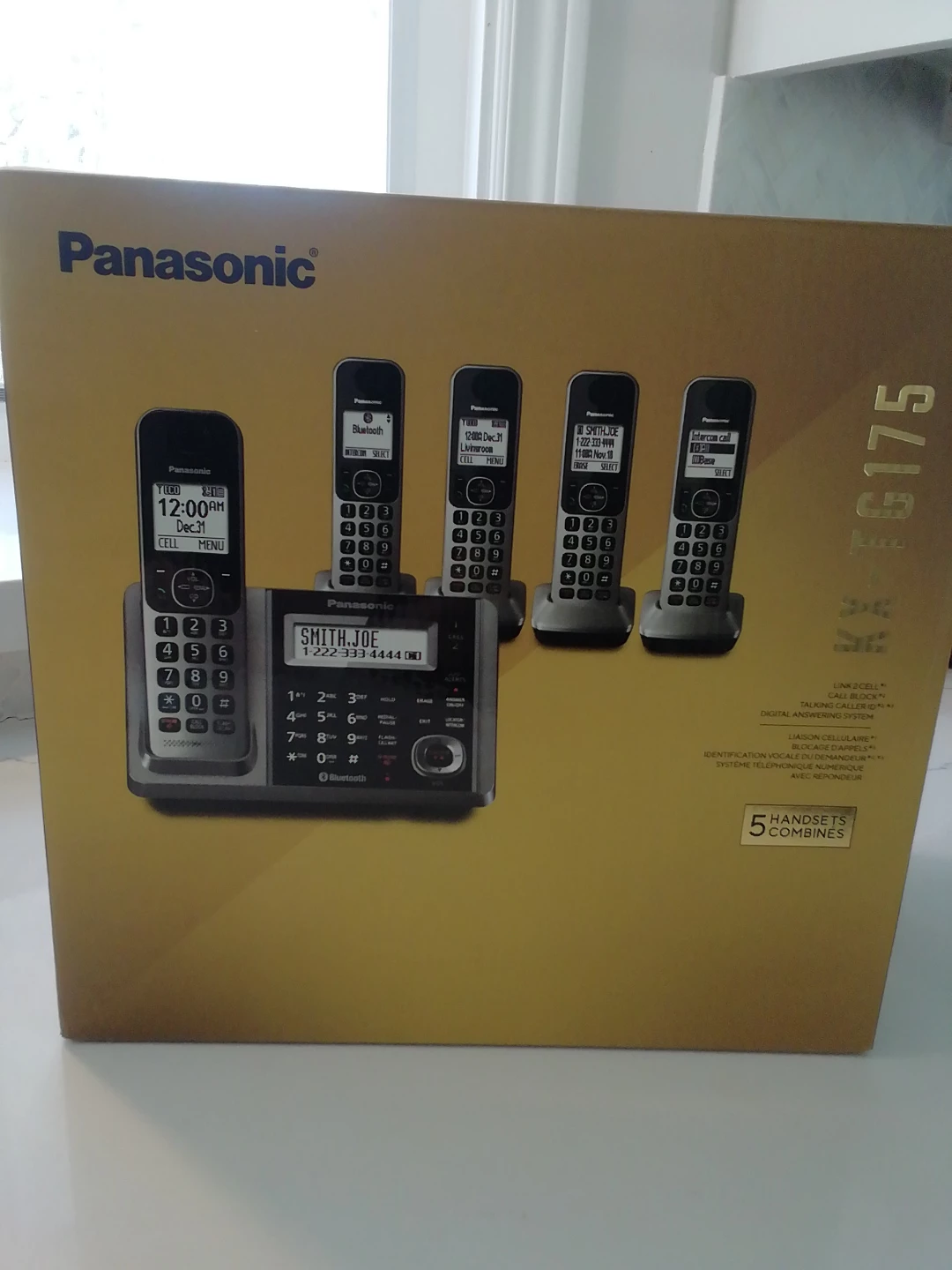 Panasonic Digital Cordless Phone with Answering Machine