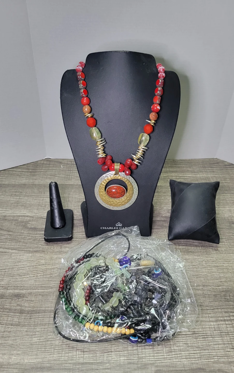 Jewelry bundle with brand stands