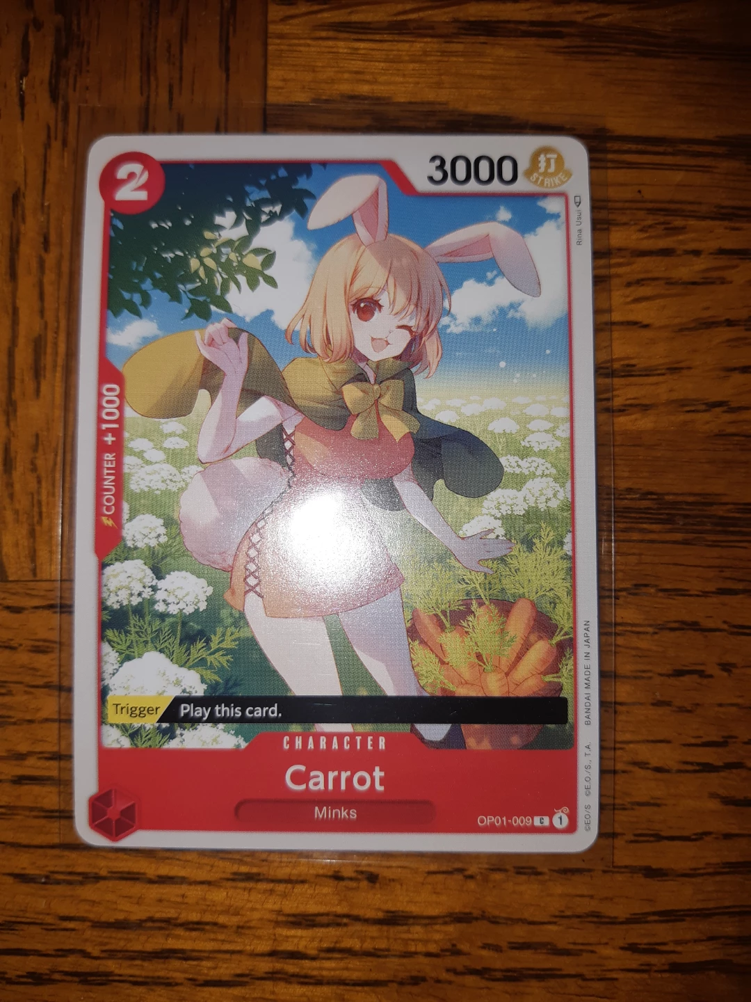 One Piece Card Game - Carrot OP01-009 C