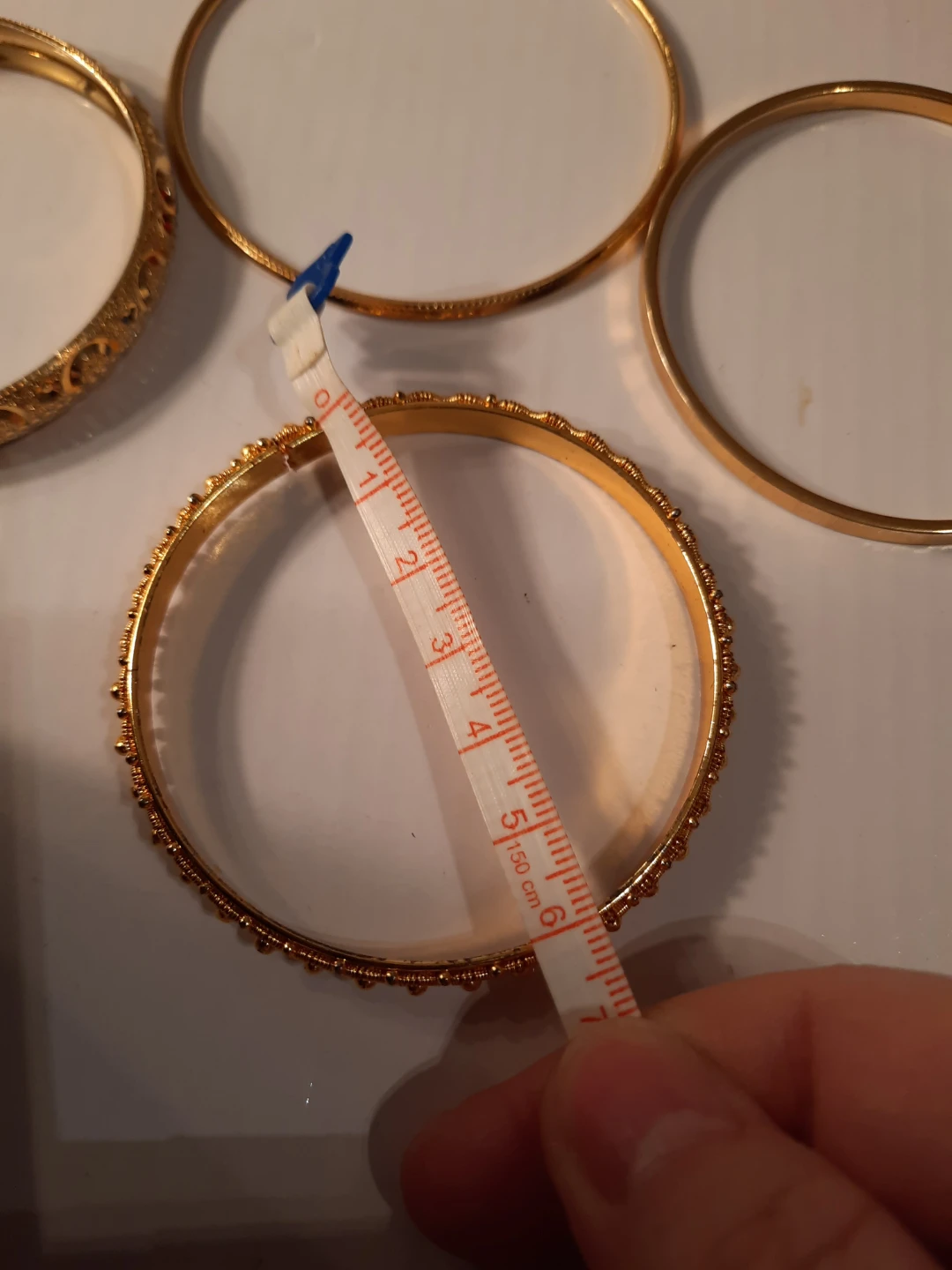 Gold-tone Bangle Bracelet Set - photo 5