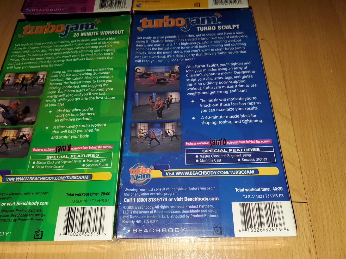 Brand new and sealed (All 4 for $20) Turbo Jam VHS Tapes - photo 5