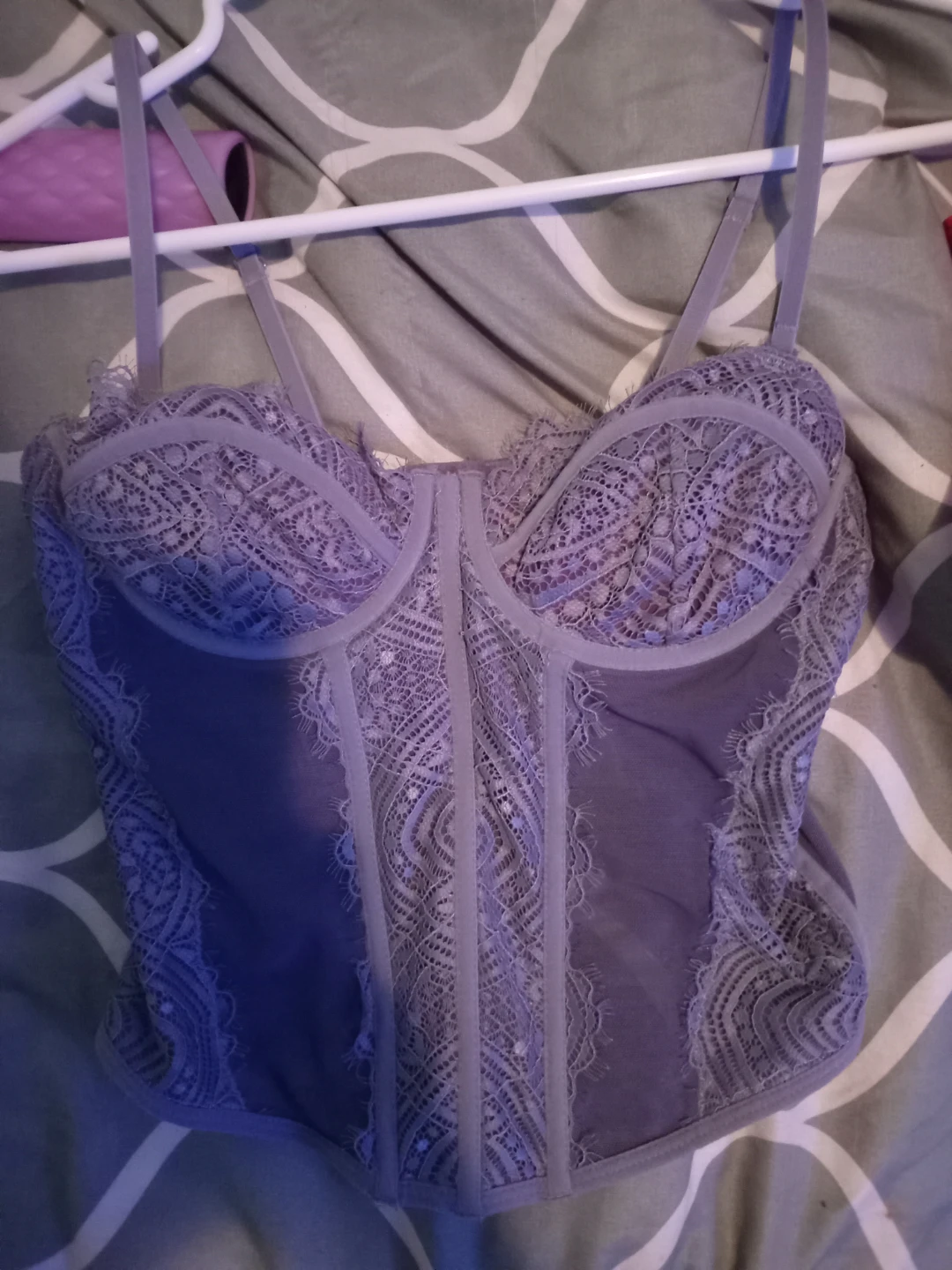 Garage Lace Corset Top