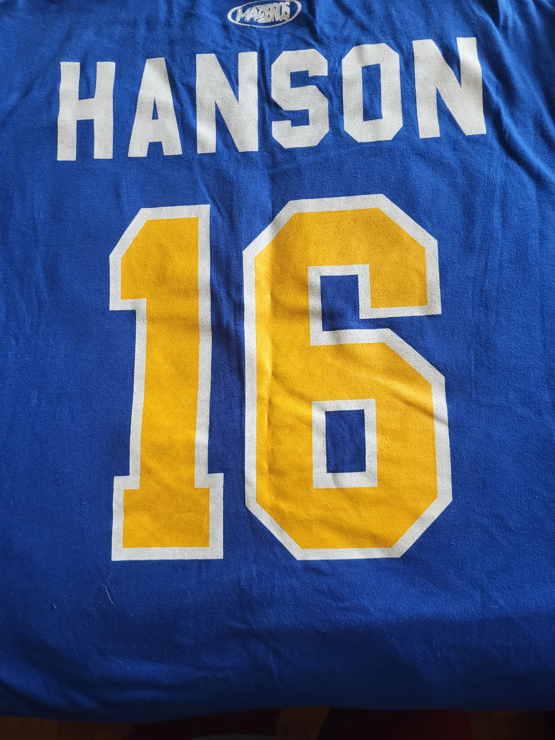 NEW madbros Chiefs Hanson 16 T-Shirt - photo 2