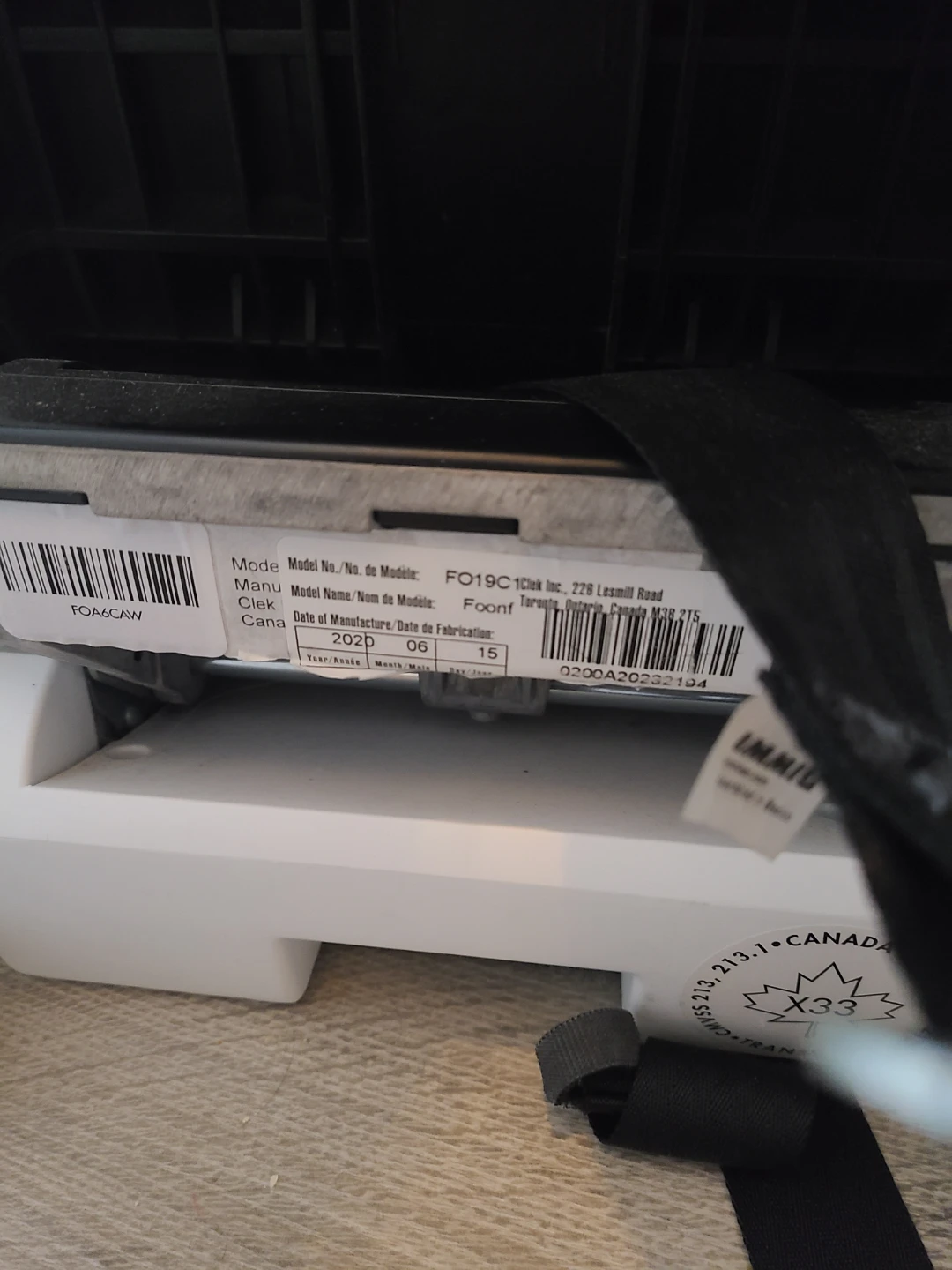 Clek Car Seat - photo 2