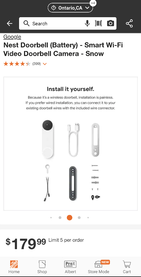 Google Nest Video Doorbell - photo 2