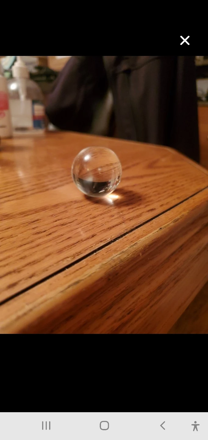 Clear Glass Marble