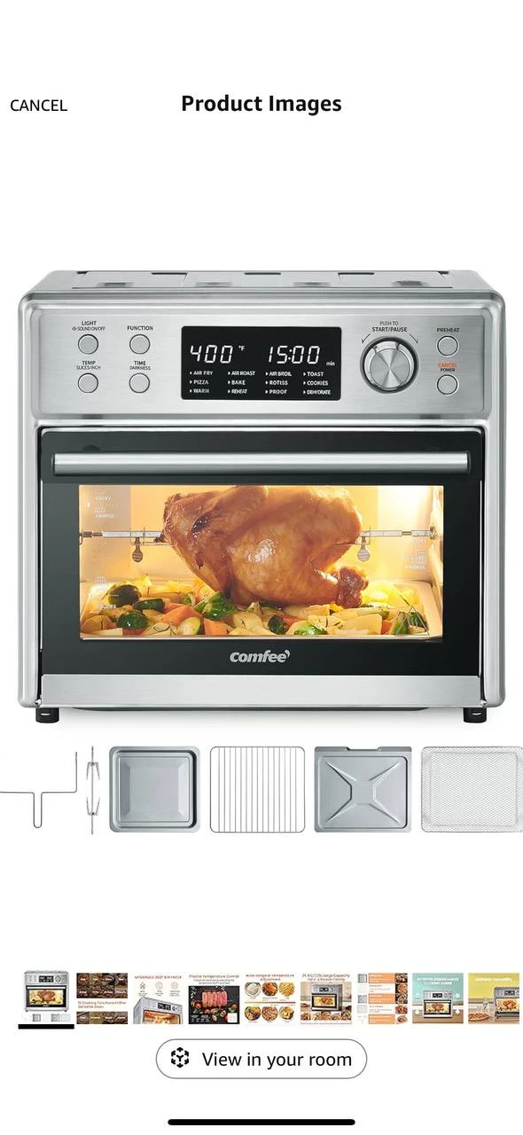 Air Fryer Oven Combo