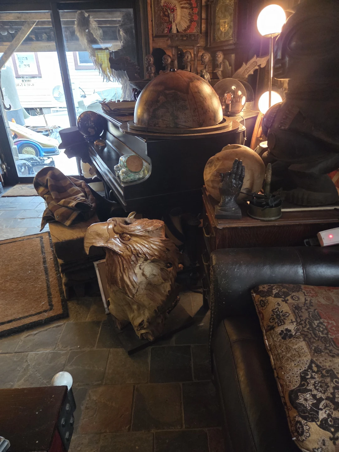 Teak burls hand carved from Indonesia 2200 for the set of 2 - photo 4