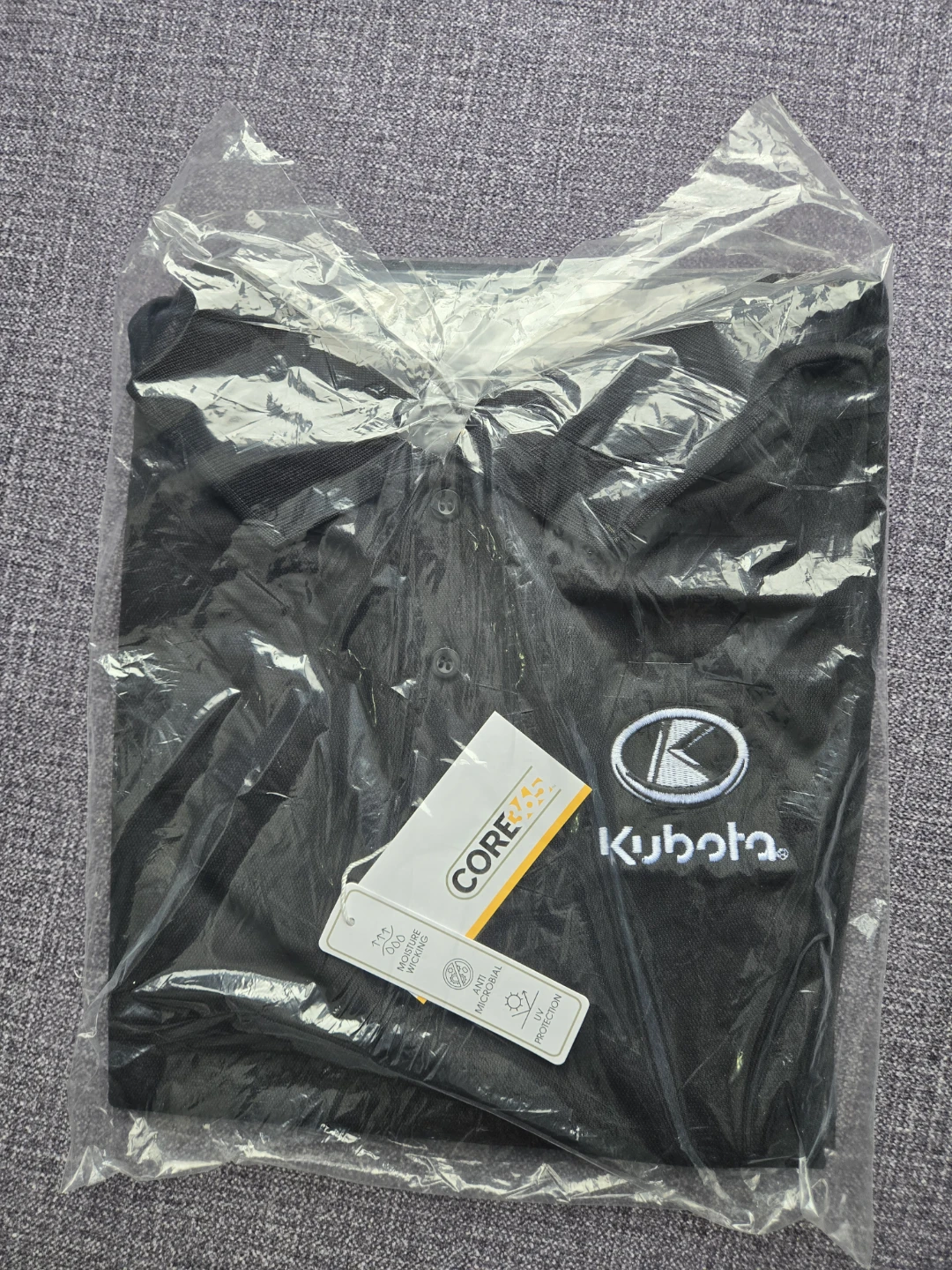 New Kubota Choko Authentics Men's Polo - Black, M - photo 2